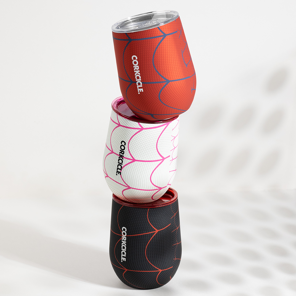 Spider-Man Stemless Set (3) - Bright Sip N7