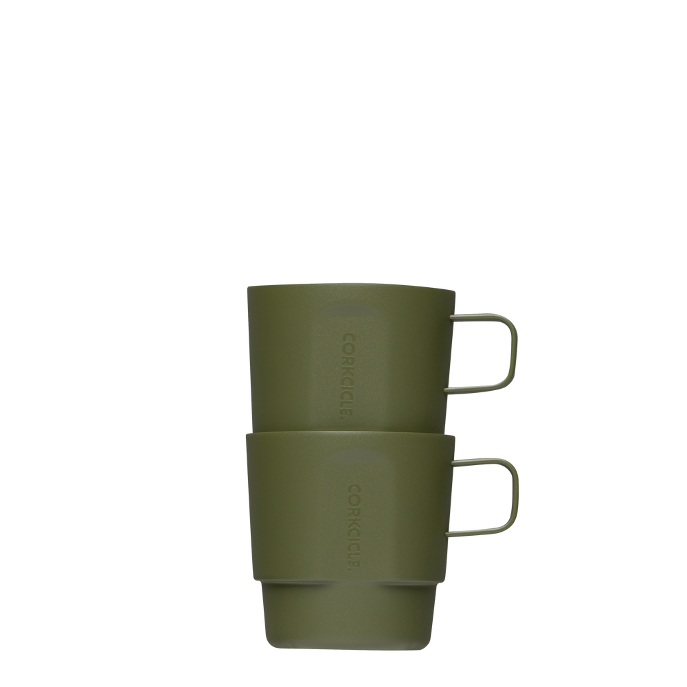 Cafe Stacker Set (2) - Home Refill N2 - 6oz / Olive