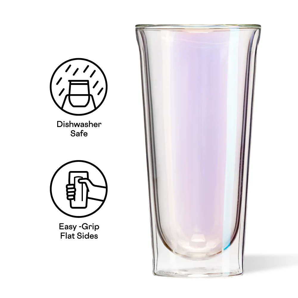 Prism Pint Glass Set (2) - Portable Glassware S6