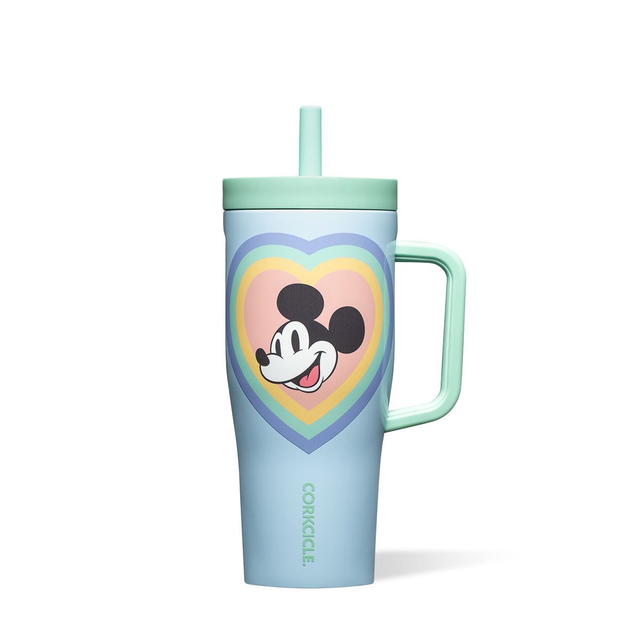Mickey & Minnie Mouse Retro Rainbow Leakproof Cruiser - Morning Refill H0