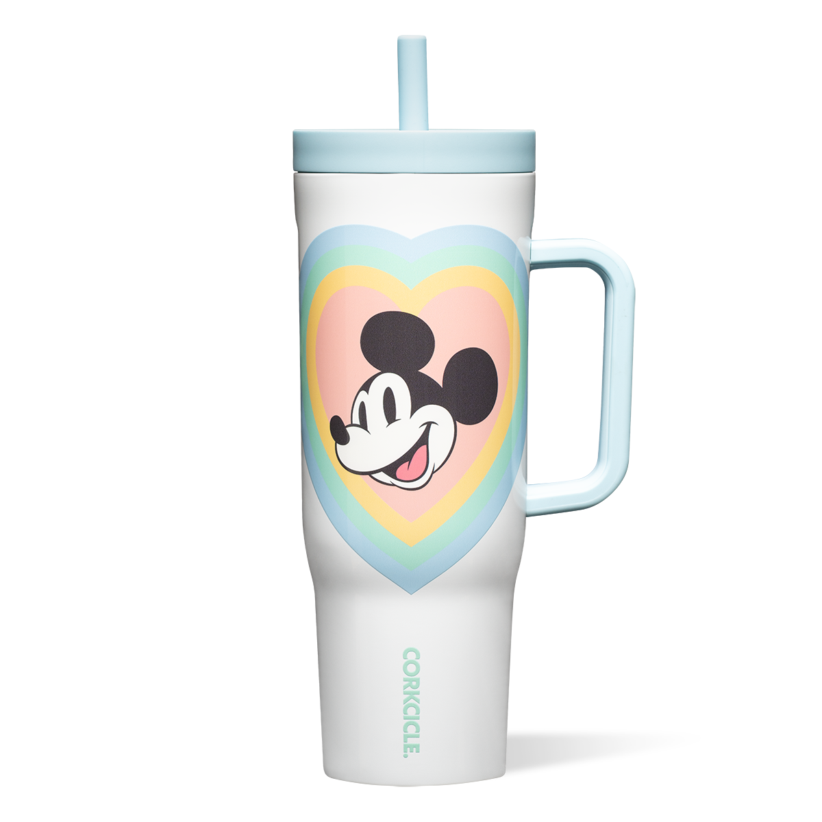 Mickey & Minnie Mouse Retro Rainbow Leakproof Cruiser - Morning Refill H0