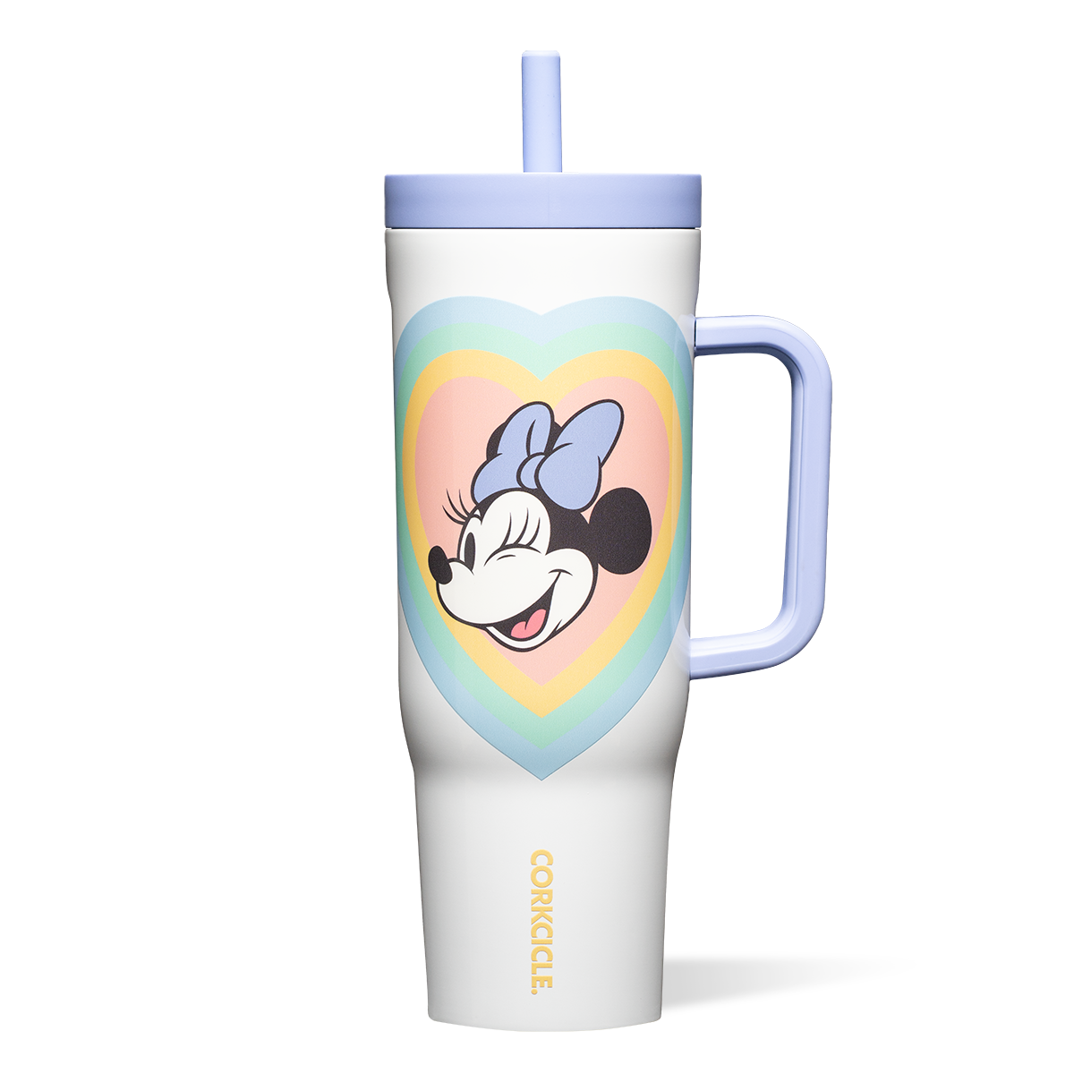 Mickey & Minnie Mouse Retro Rainbow Leakproof Cruiser - Morning Refill H0