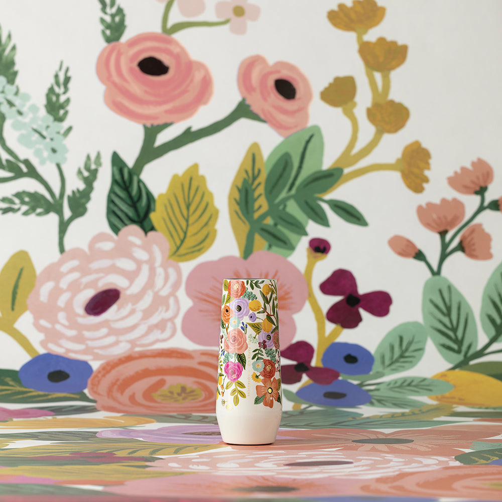 Rifle Paper Co. Stemless Flute - Durable Choice X3
