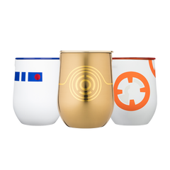 Star Wars TM Droids Stemless Set (3) - Smooth Beverage A7