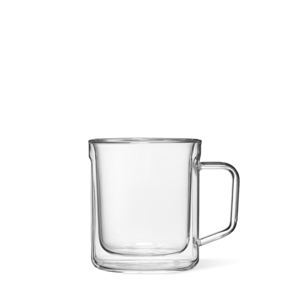 Mug Glass Set (2) - Easy Serve H0 - 12oz / Clear