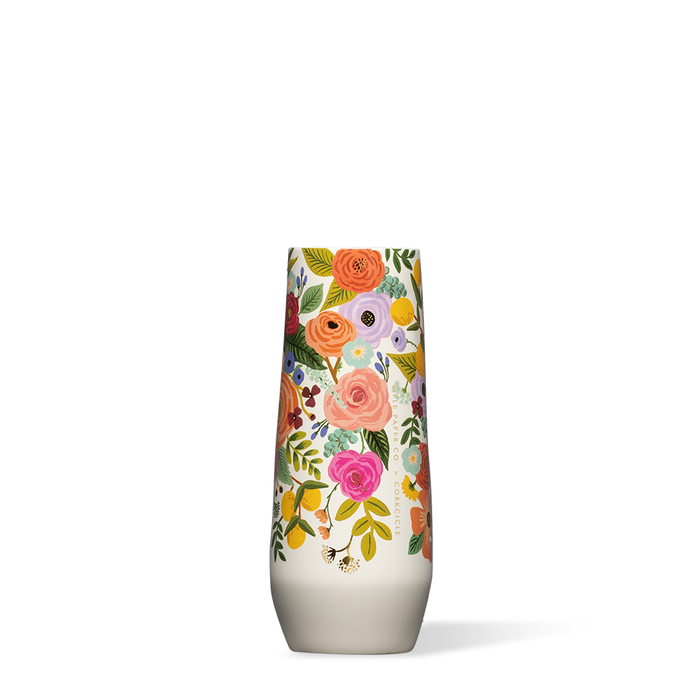 Rifle Paper Co. Stemless Flute - Durable Choice X3