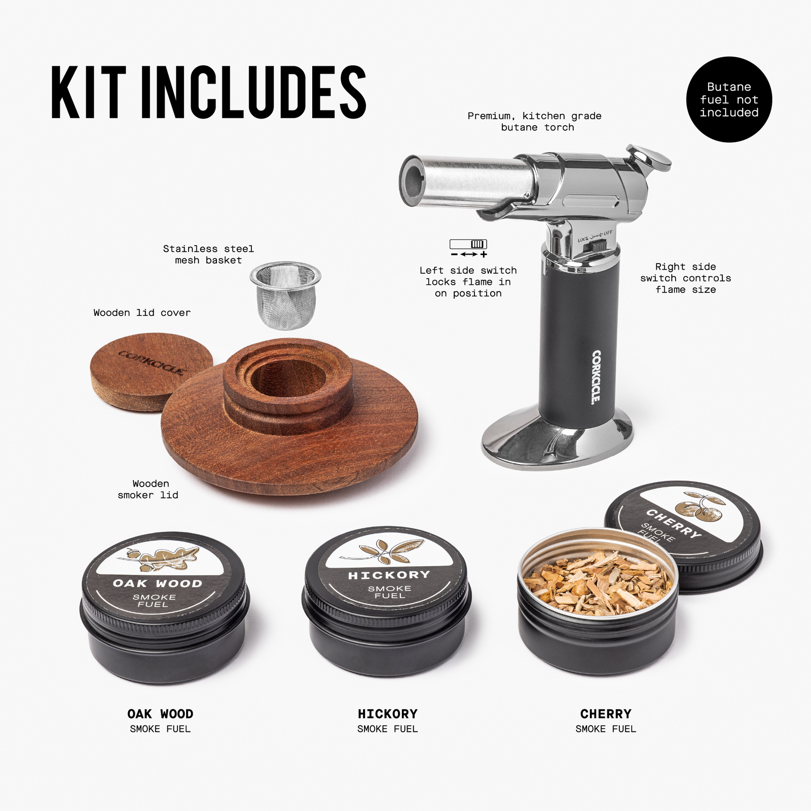 Whiskey Smoking Kit - Premium Select Y9