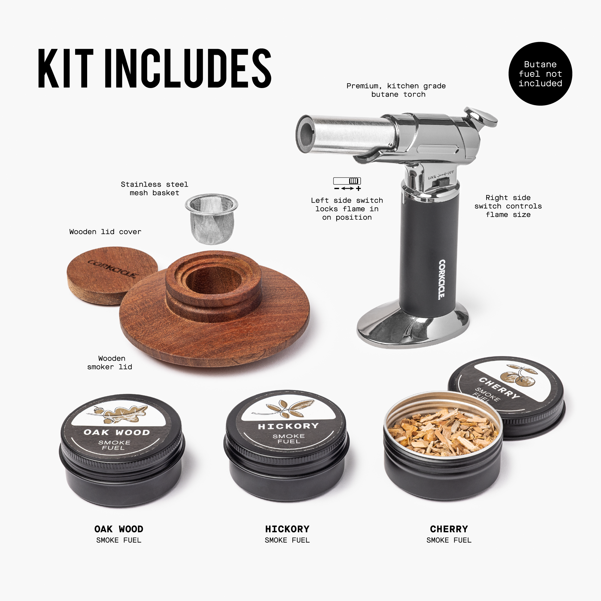 Whiskey Smoking Kit - Premium Select Y9