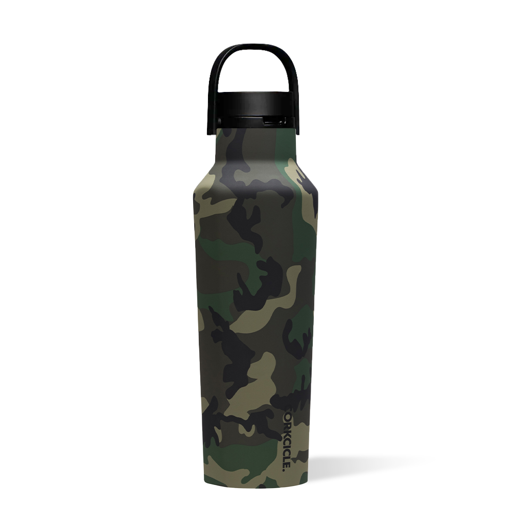 Woodland Camo Sport Canteen - Travel Refill Y4 - 20oz / Woodland Camo