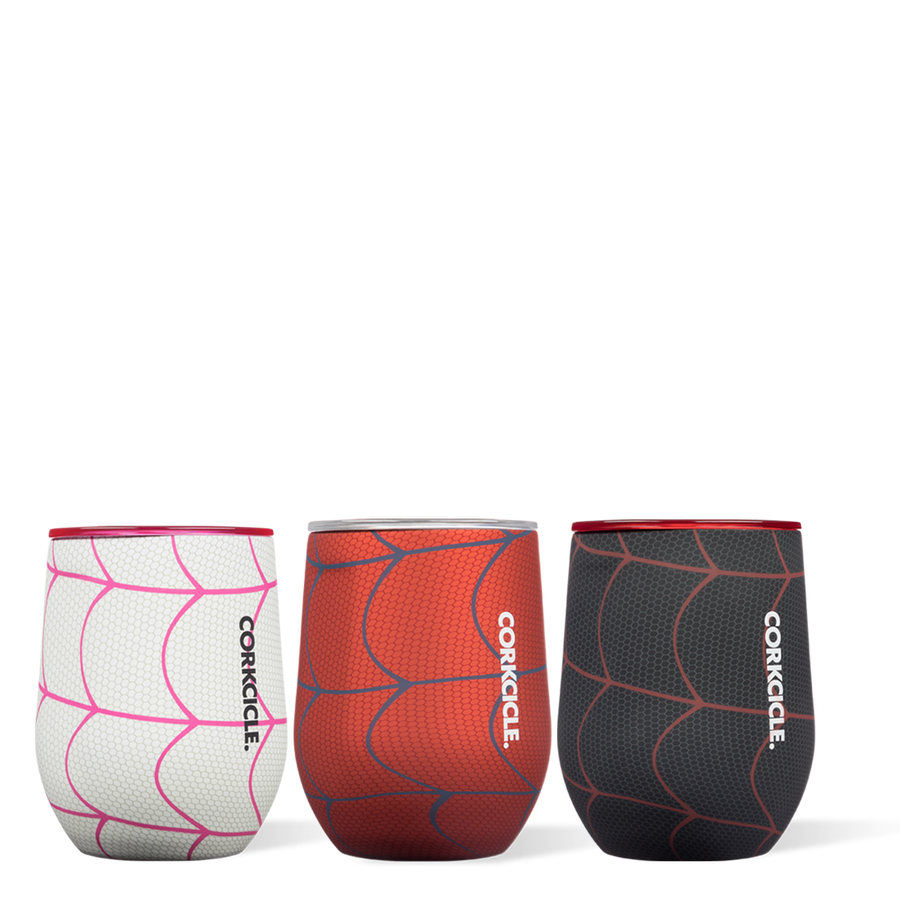Spider-Man Stemless Set (3) - Bright Sip N7